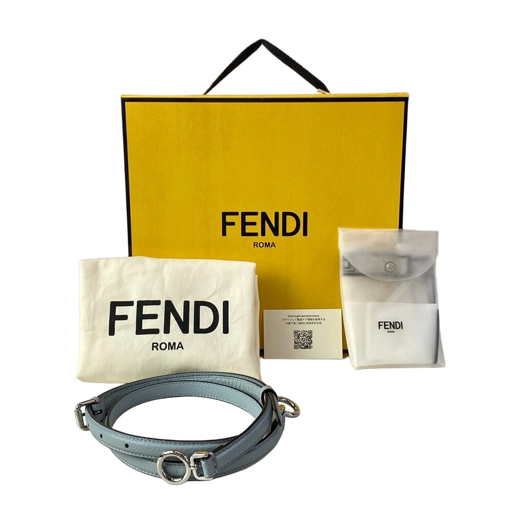 Fendi Peekaboo Iconic Small/Seleria Handbag 8BN244-ARBB - Picture 11 of 16